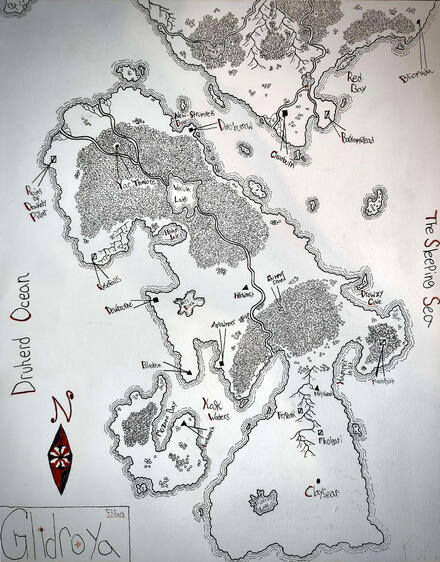 Hand-Drawn Map Sample