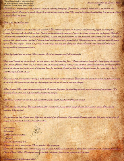 Lore Piece Sample